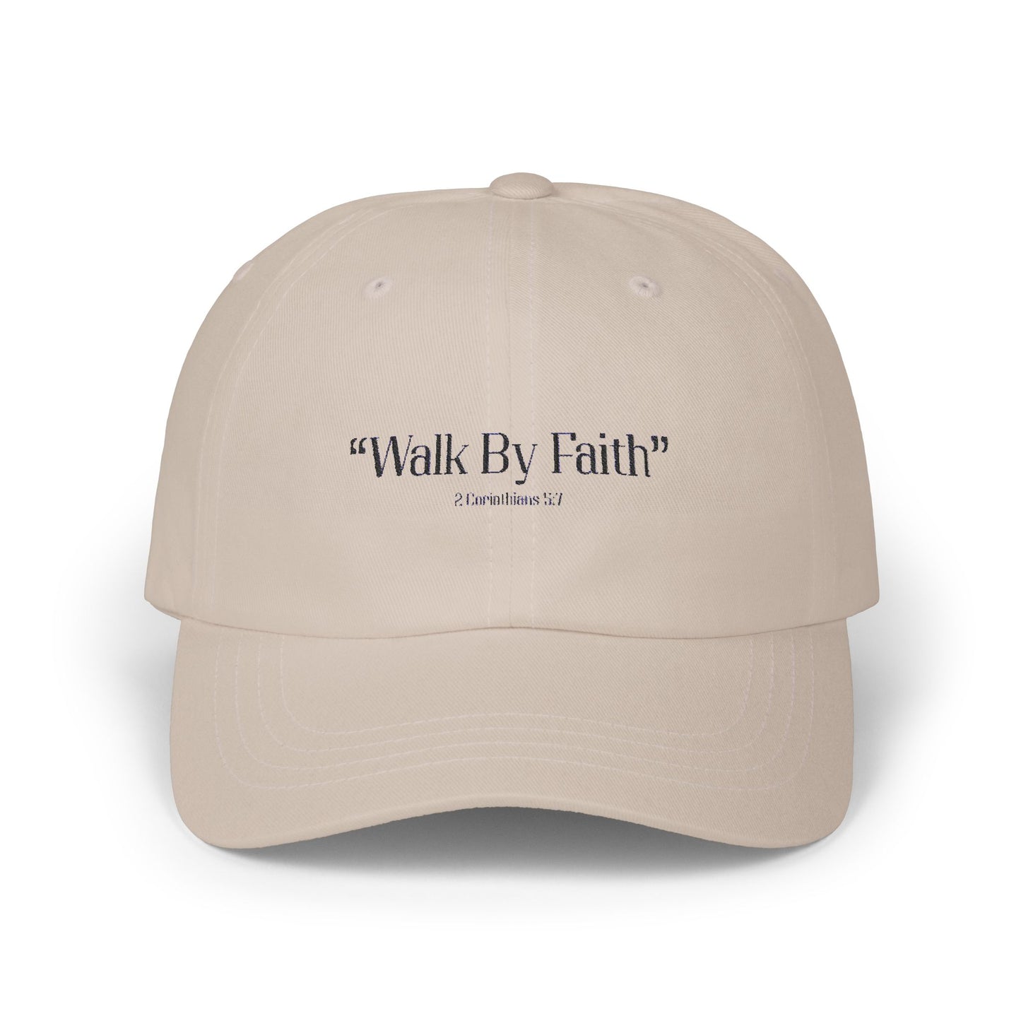 Walk by Faith Dad Hat Bold Faith - Everyday Style