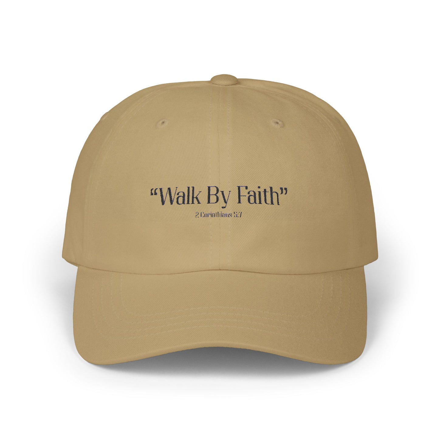 Walk by Faith Dad Hat Bold Faith - Everyday Style