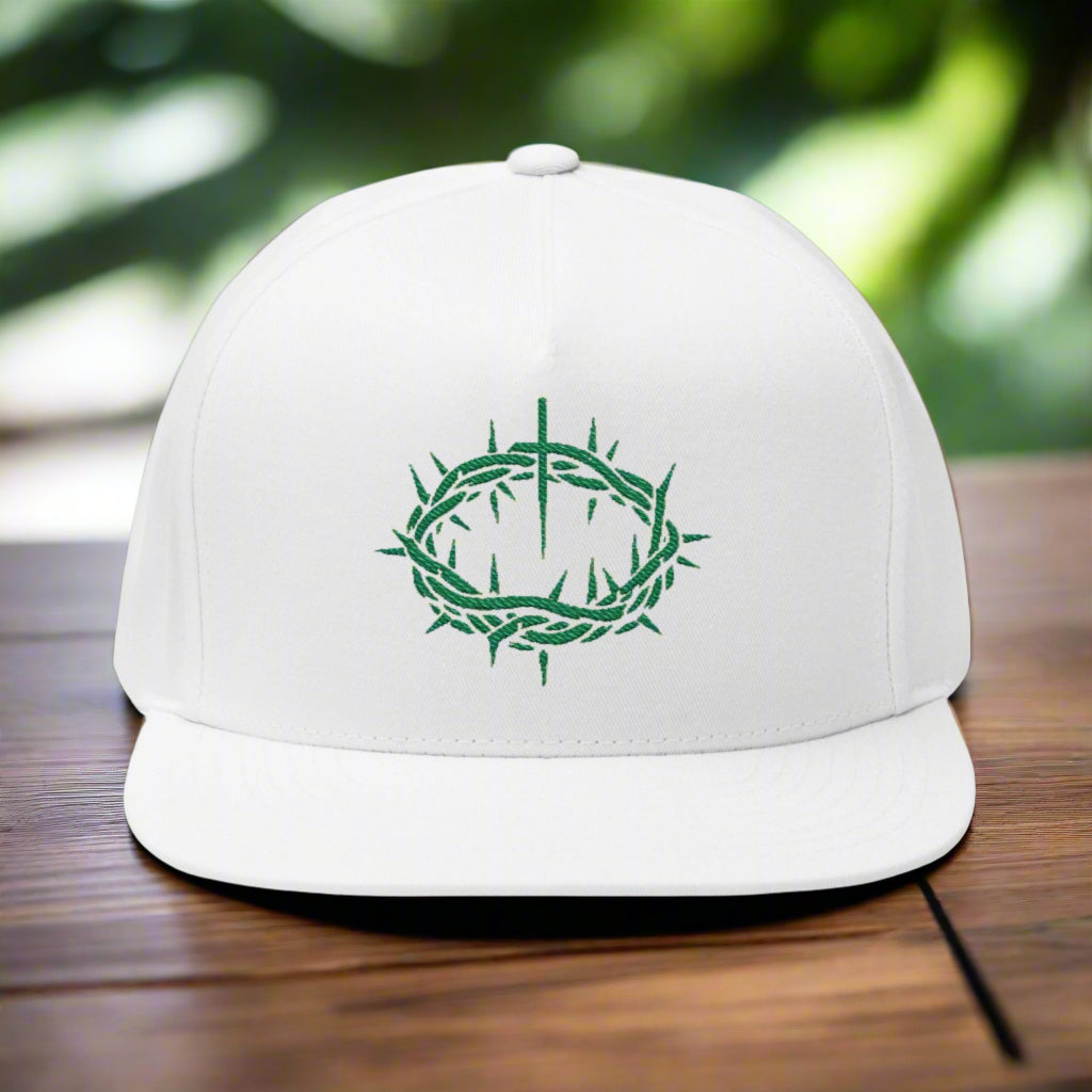 Limited Edition Crown of Thorns John 3:16 Hat - Kelly green