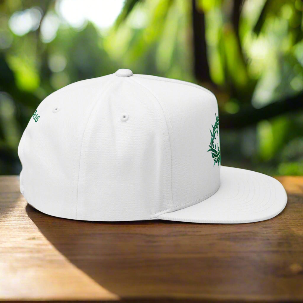 Limited Edition Crown of Thorns John 3:16 Hat - Kelly green