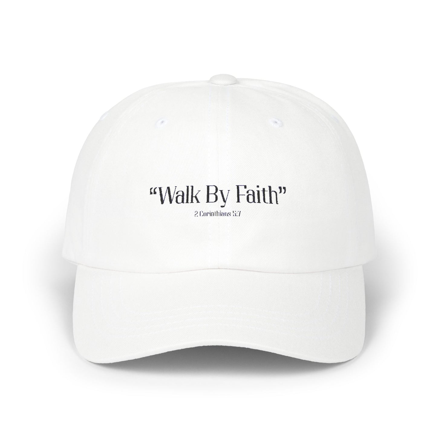 Walk by Faith Dad Hat Bold Faith - Everyday Style