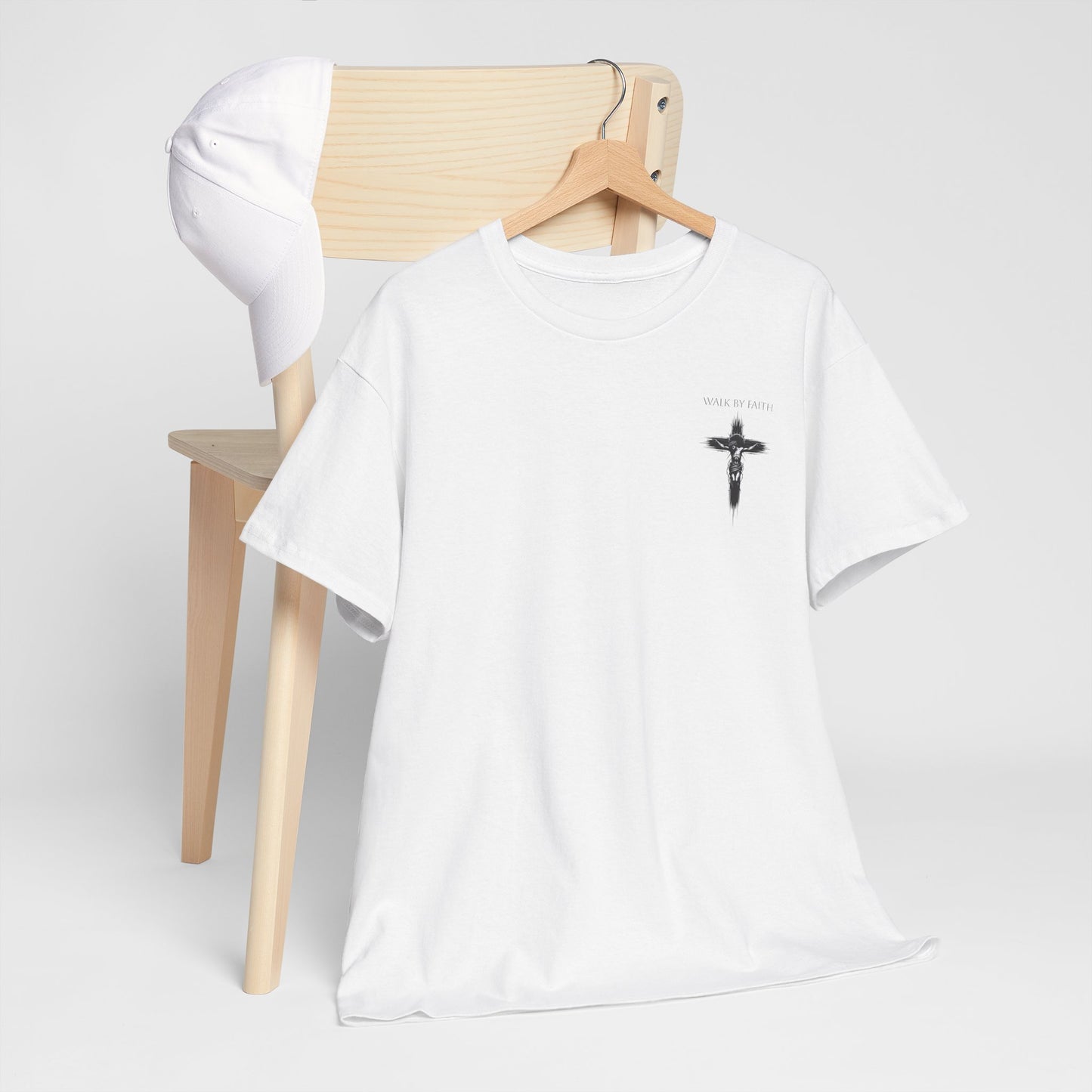 Walk By Faith Premium Heavy Cotton Tee - Day Edition