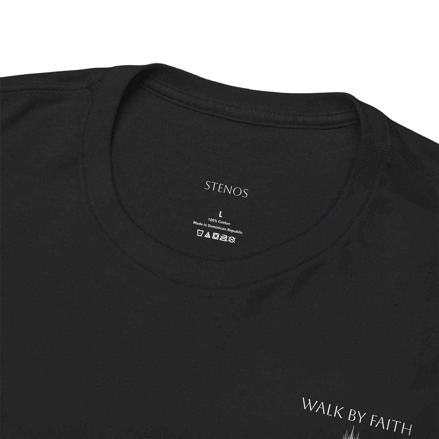Walk By Faith Premium Heavy Cotton Tee - Night Edition