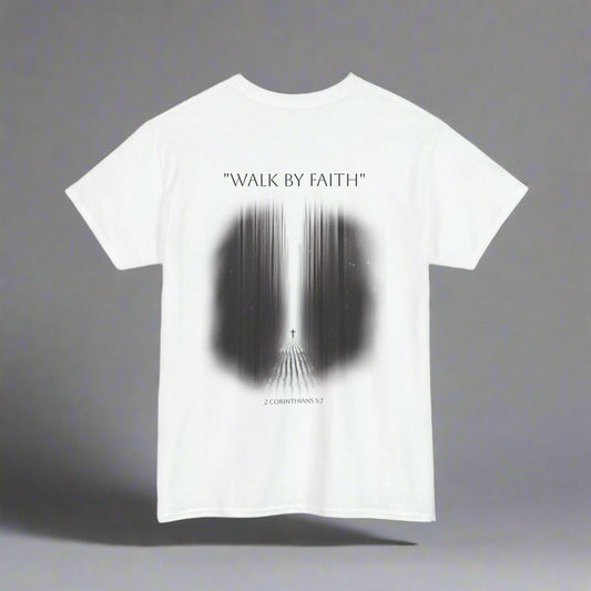 Walk By Faith Premium Heavy Cotton Tee - Day Edition