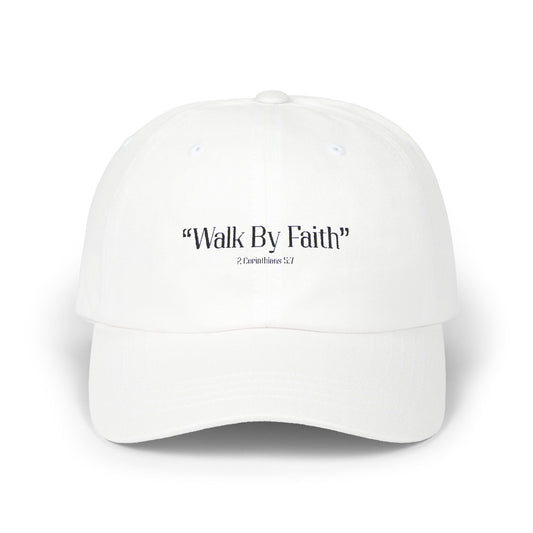 Walk by Faith Dad Hat Bold Faith - Everyday Style