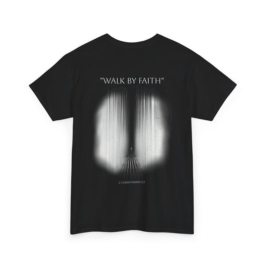 Walk By Faith Premium Heavy Cotton Tee - Night Edition